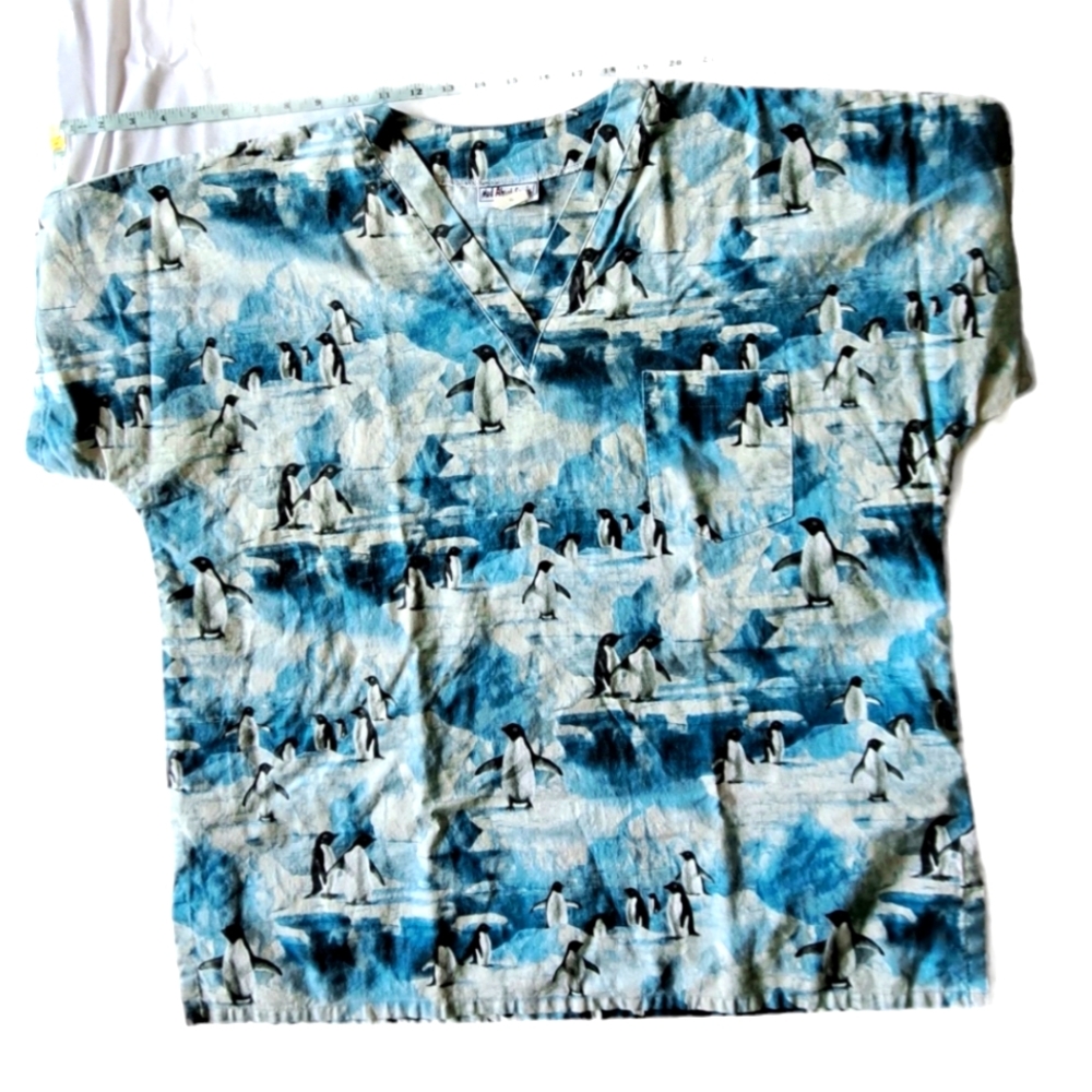 Mad About Scrubs Penguin Top